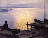 Along the Mystic River by Edward Potthast